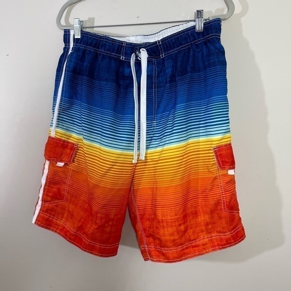 Wave Zone sz lg mens swimsuit  multicolored with the liner - Picture 8 of 11